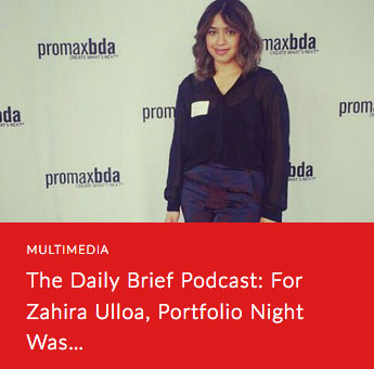 For Zahira Ulloa, Portfolio Night Was a Huge Turning Point